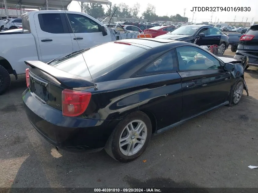 JTDDR32T940169830 2004 Toyota Celica Gt