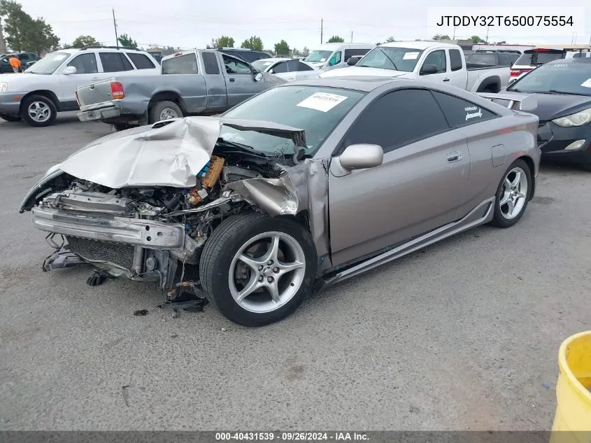 JTDDY32T650075554 2005 Toyota Celica Gt-S