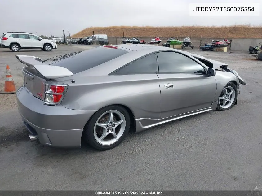 JTDDY32T650075554 2005 Toyota Celica Gt-S