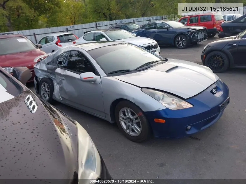 2005 Toyota Celica Gt VIN: JTDDR32T150185621 Lot: 40623579