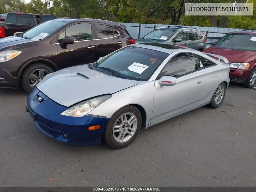 2005 Toyota Celica Gt VIN: JTDDR32T150185621 Lot: 40623579