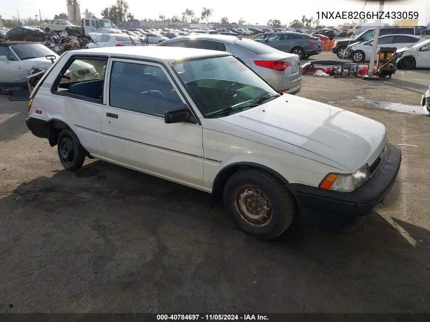 1987 Toyota Corolla Fx VIN: 1NXAE82G6HZ433059 Lot: 40784697