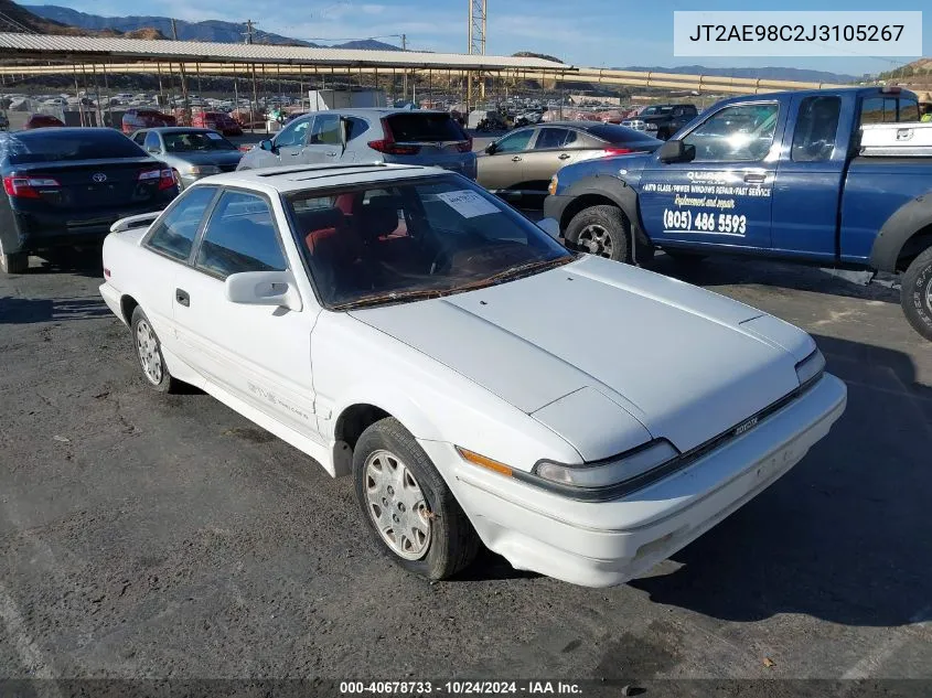 JT2AE98C2J3105267 1988 Toyota Corolla Gt-S