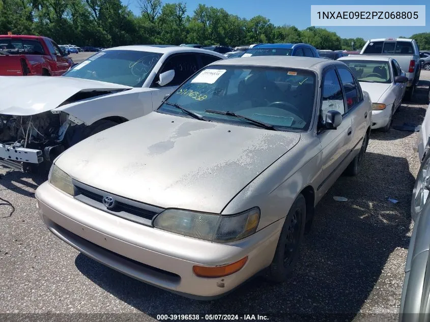 1993 Toyota Corolla Le/Dx VIN: 1NXAE09E2PZ068805 Lot: 39196538