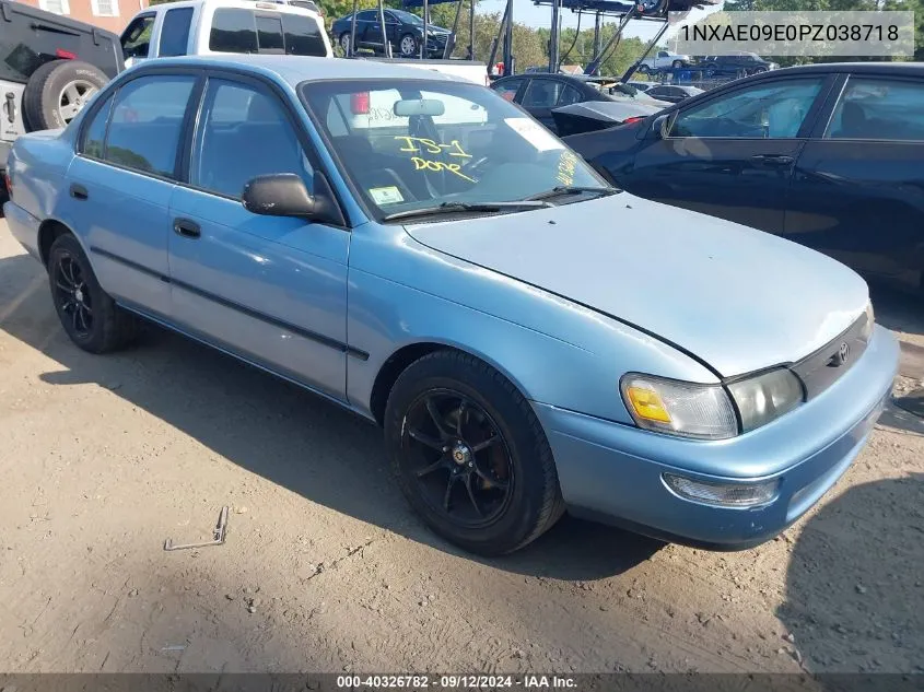 1993 Toyota Corolla Le/Dx VIN: 1NXAE09E0PZ038718 Lot: 40326782