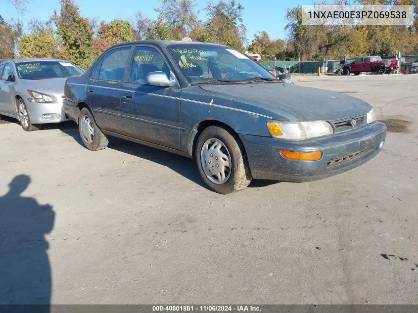 1993 Toyota Corolla Le VIN: 1NXAE00E3PZ069538 Lot: 40801881