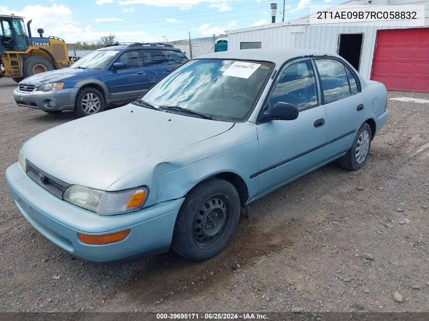 1994 Toyota Corolla Le/Dx VIN: 2T1AE09B7RC058832 Lot: 39698171