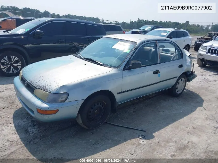 1994 Toyota Corolla Le/Dx VIN: 2T1AE09B9RC077902 Lot: 40074060