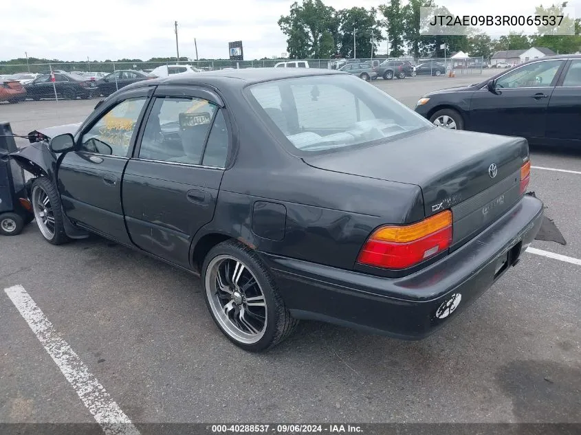 1994 Toyota Corolla Le/Dx VIN: JT2AE09B3R0065537 Lot: 40288537