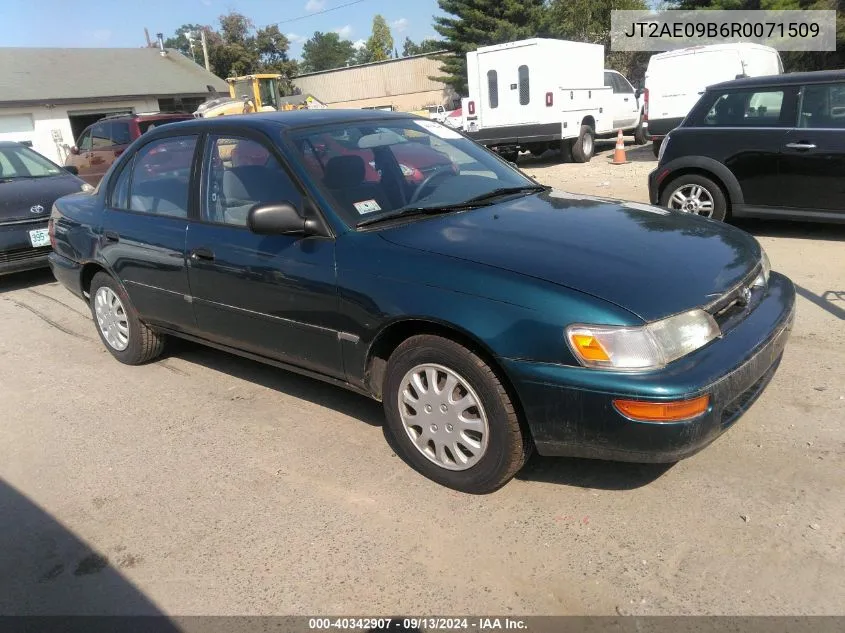 1994 Toyota Corolla Le/Dx VIN: JT2AE09B6R0071509 Lot: 40342907