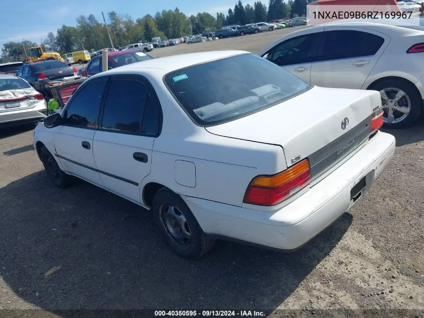 1994 Toyota Corolla Le/Dx VIN: 1NXAE09B6RZ169967 Lot: 40350595