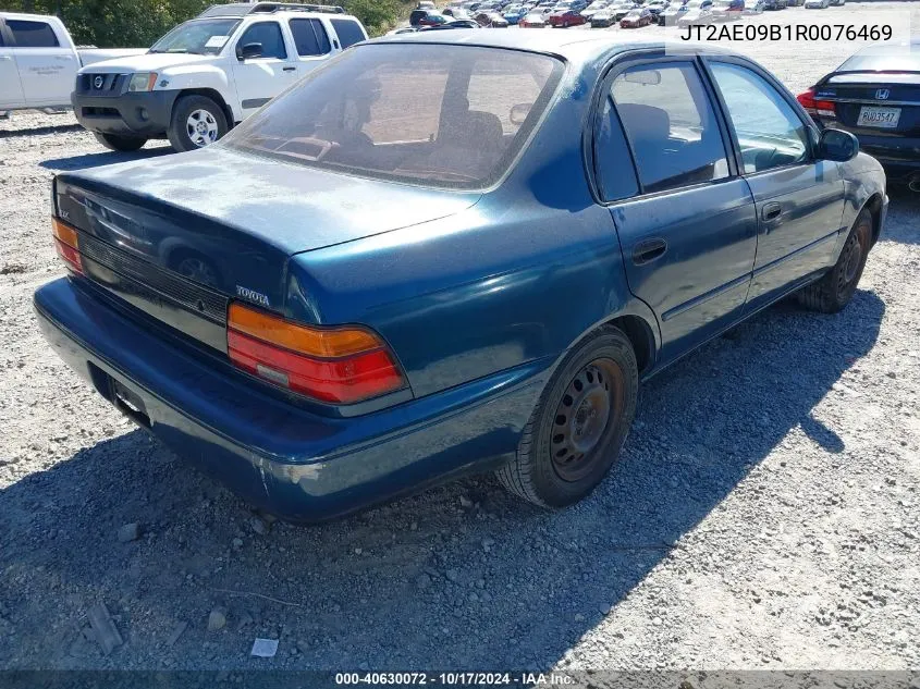 1994 Toyota Corolla Le/Dx VIN: JT2AE09B1R0076469 Lot: 40630072