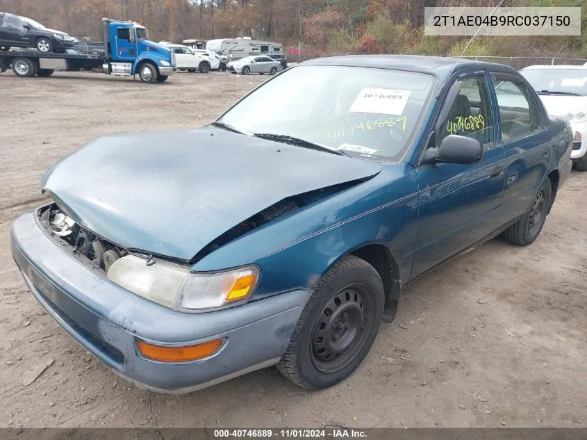 1994 Toyota Corolla VIN: 2T1AE04B9RC037150 Lot: 40746889