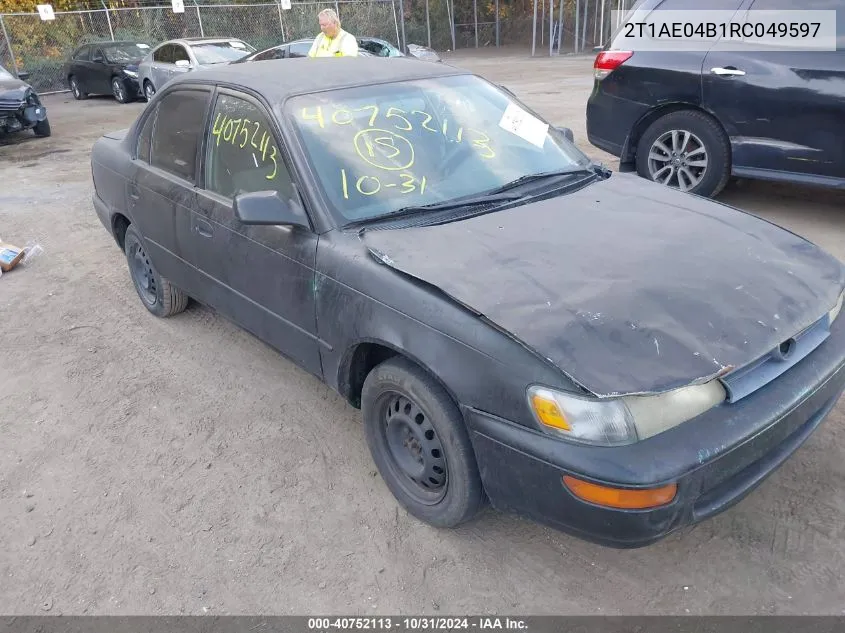 1994 Toyota Corolla VIN: 2T1AE04B1RC049597 Lot: 40752113