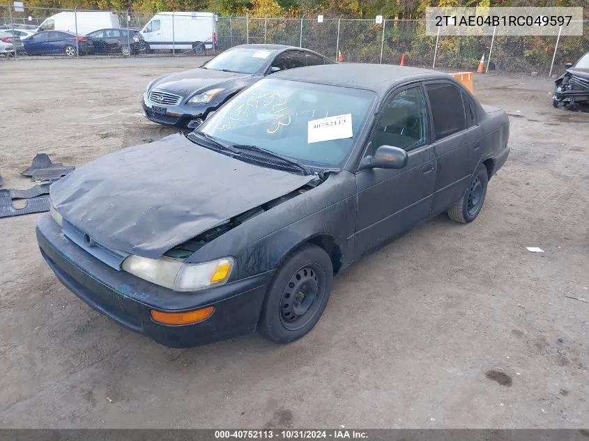 1994 Toyota Corolla VIN: 2T1AE04B1RC049597 Lot: 40752113