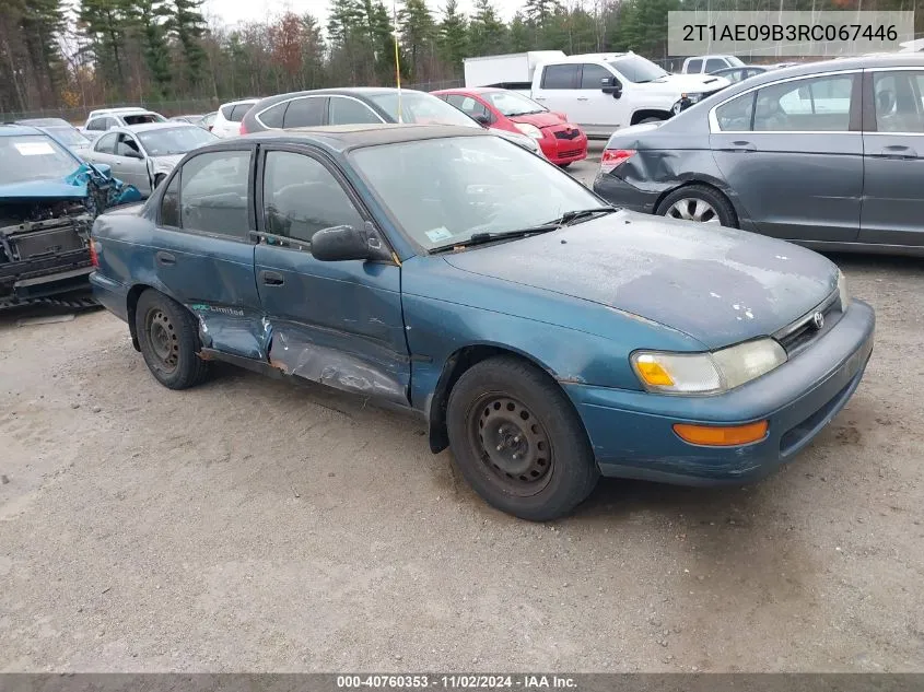 1994 Toyota Corolla Le/Dx VIN: 2T1AE09B3RC067446 Lot: 40760353