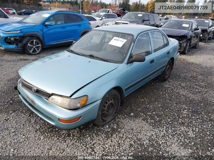 1994 Toyota Corolla VIN: JT2AE04B9R0079739 Lot: 40807134