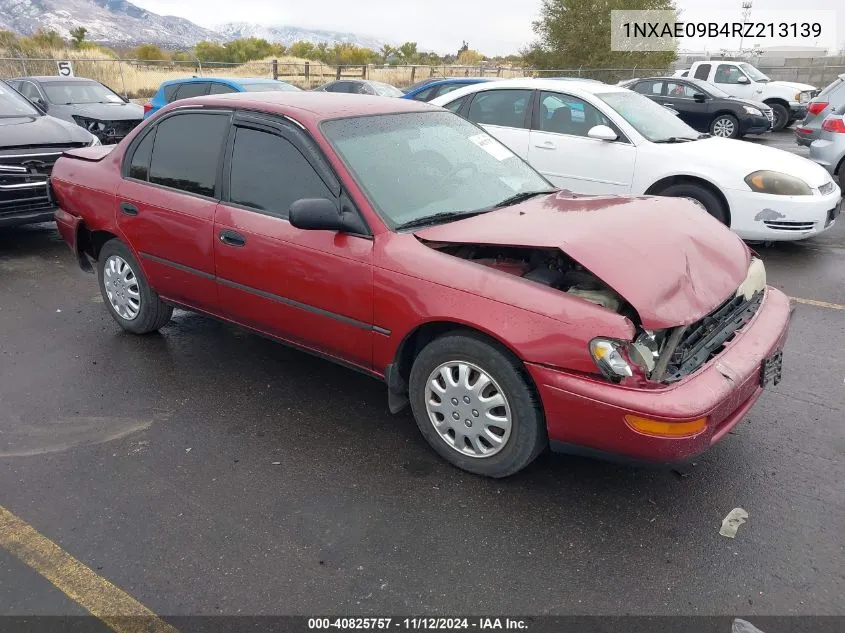 1994 Toyota Corolla Le/Dx VIN: 1NXAE09B4RZ213139 Lot: 40825757