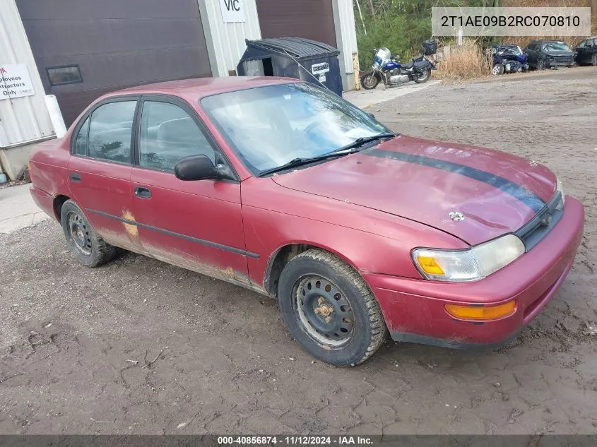 1994 Toyota Corolla Le/Dx VIN: 2T1AE09B2RC070810 Lot: 40856874