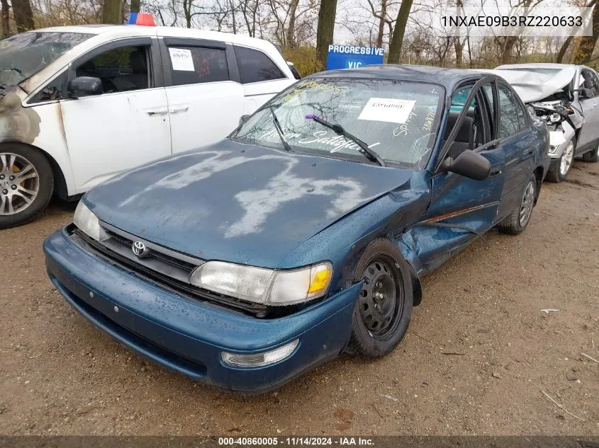 1994 Toyota Corolla Le/Dx VIN: 1NXAE09B3RZ220633 Lot: 40860005