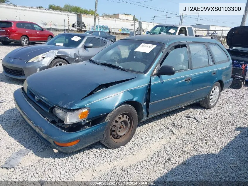 1995 Toyota Corolla Dx VIN: JT2AE09VXS0103300 Lot: 40289262