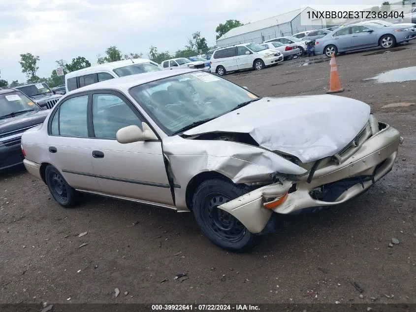 1996 Toyota Corolla Dx VIN: 1NXBB02E3TZ368404 Lot: 39922641