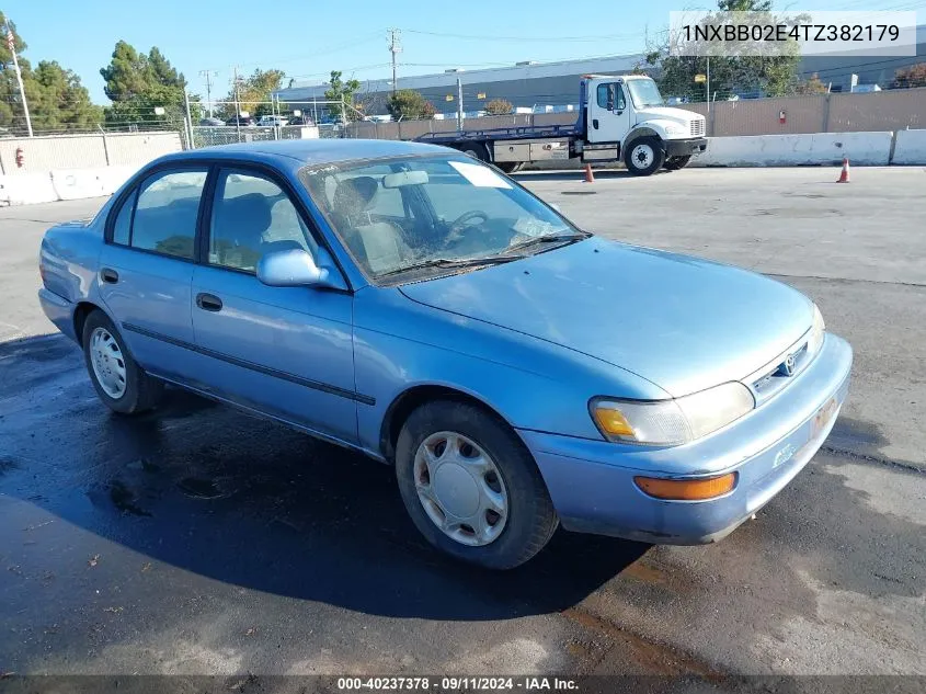 1996 Toyota Corolla Dx VIN: 1NXBB02E4TZ382179 Lot: 40237378