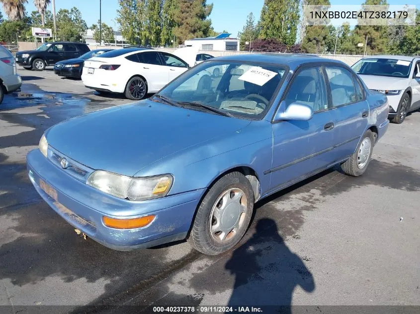 1996 Toyota Corolla Dx VIN: 1NXBB02E4TZ382179 Lot: 40237378