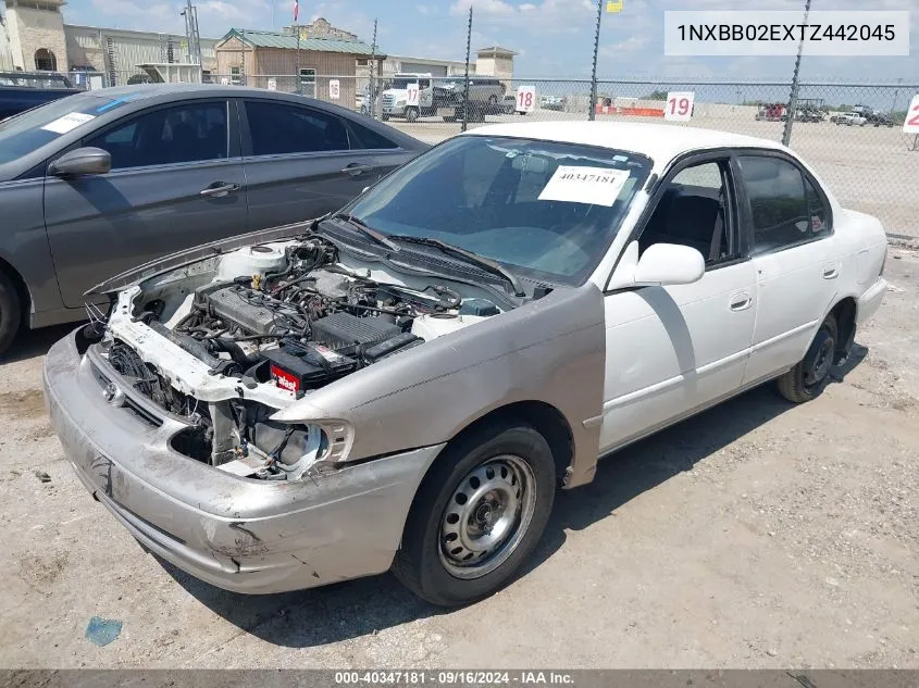 1996 Toyota Corolla Dx VIN: 1NXBB02EXTZ442045 Lot: 40347181