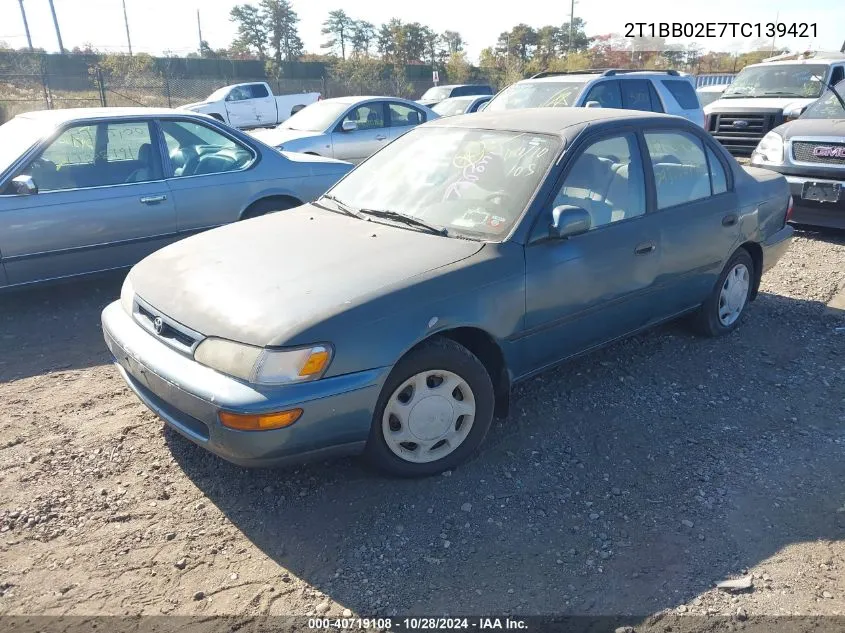 1996 Toyota Corolla Dx VIN: 2T1BB02E7TC139421 Lot: 40719108