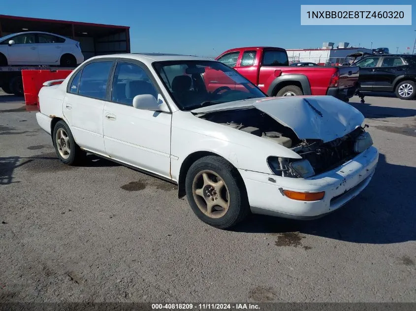 1996 Toyota Corolla Dx VIN: 1NXBB02E8TZ460320 Lot: 40818209