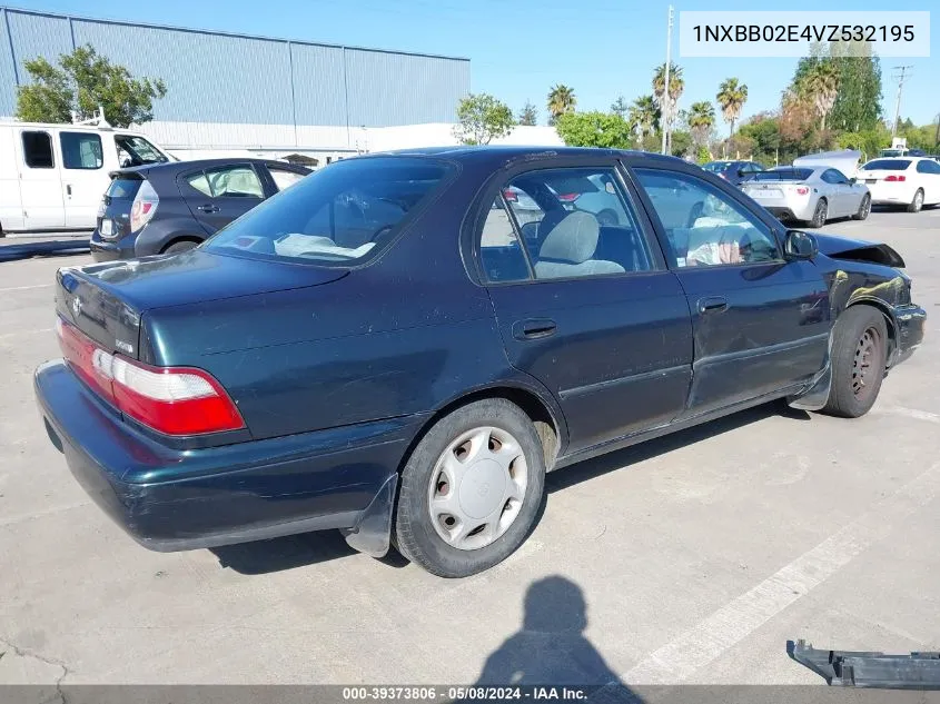 1997 Toyota Corolla Dx VIN: 1NXBB02E4VZ532195 Lot: 39373806