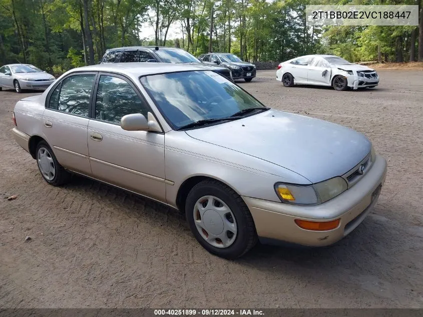 1997 Toyota Corolla Dx VIN: 2T1BB02E2VC188447 Lot: 40251899