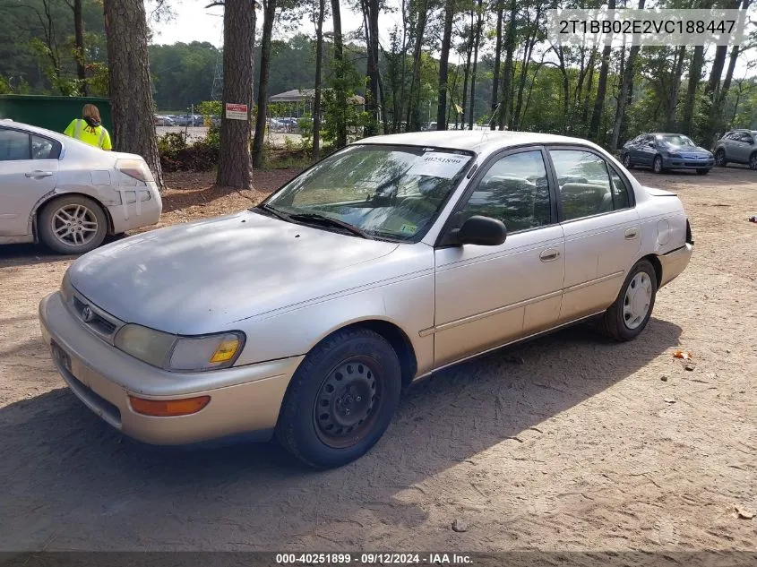 1997 Toyota Corolla Dx VIN: 2T1BB02E2VC188447 Lot: 40251899