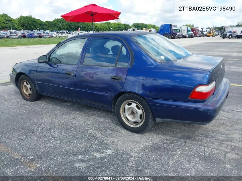 2T1BA02E5VC198490 1997 Toyota Corolla Ce