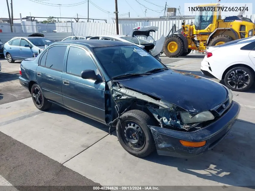 1997 Toyota Corolla Ce VIN: 1NXBA02E7VZ662474 Lot: 40294626