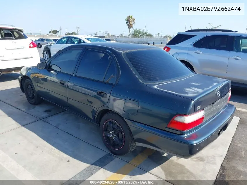 1NXBA02E7VZ662474 1997 Toyota Corolla Ce