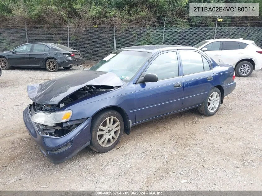 1997 Toyota Corolla Std VIN: 2T1BA02E4VC180014 Lot: 40296754