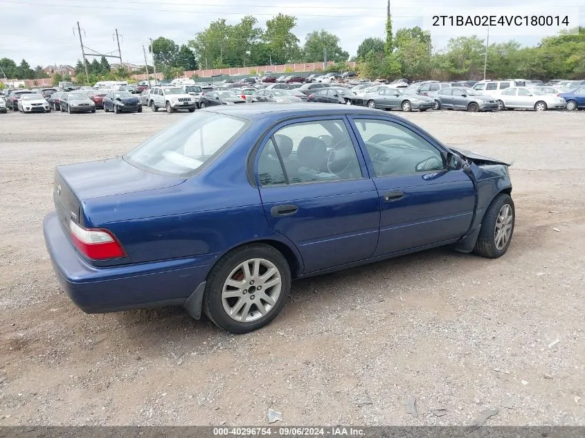 2T1BA02E4VC180014 1997 Toyota Corolla Std