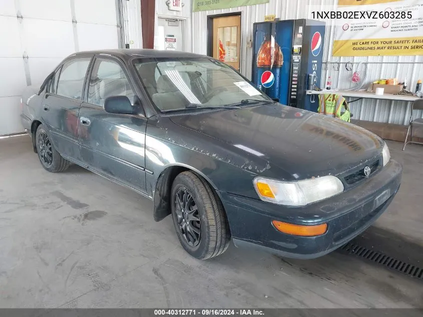 1997 Toyota Corolla Dx VIN: 1NXBB02EXVZ603285 Lot: 40312771