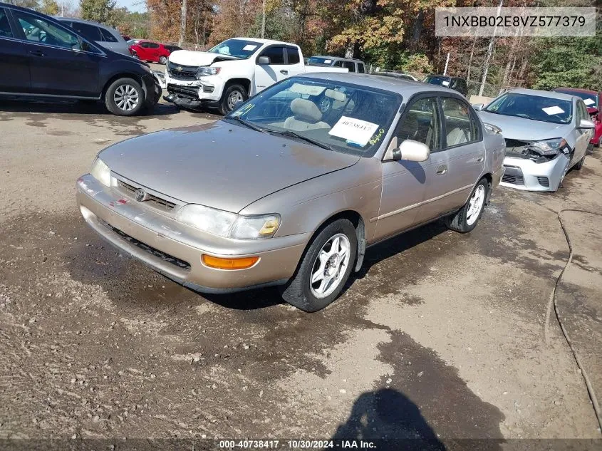 1997 Toyota Corolla Dx VIN: 1NXBB02E8VZ577379 Lot: 40738417