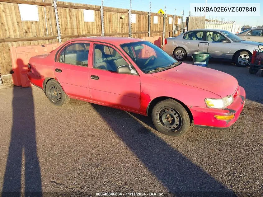 1997 Toyota Corolla Ce VIN: 1NXBA02E6VZ607840 Lot: 40846834