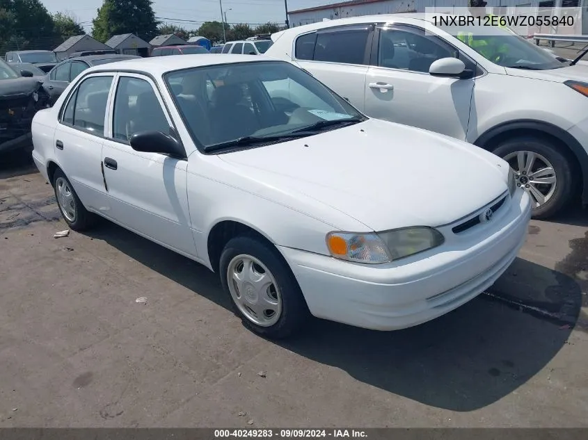 1998 Toyota Corolla Ve VIN: 1NXBR12E6WZ055840 Lot: 40249283