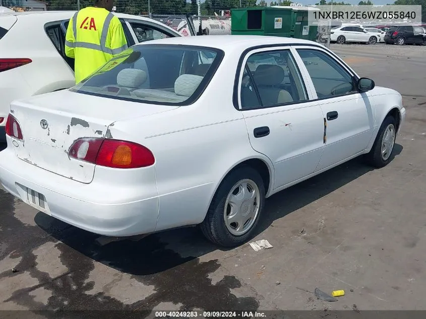 1998 Toyota Corolla Ve VIN: 1NXBR12E6WZ055840 Lot: 40249283