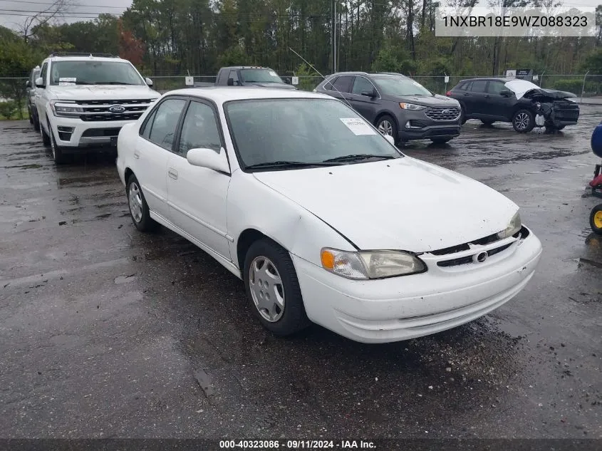 1998 Toyota Corolla Le VIN: 1NXBR18E9WZ088323 Lot: 40323086