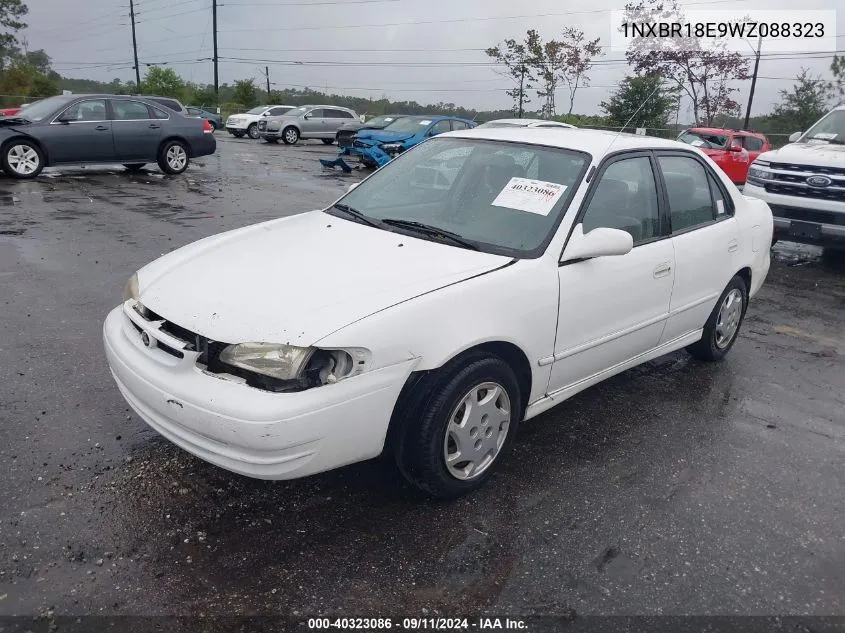 1998 Toyota Corolla Le VIN: 1NXBR18E9WZ088323 Lot: 40323086