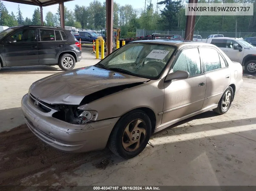 1998 Toyota Corolla Ve/Ce/Le VIN: 1NXBR18E9WZ021737 Lot: 40347197