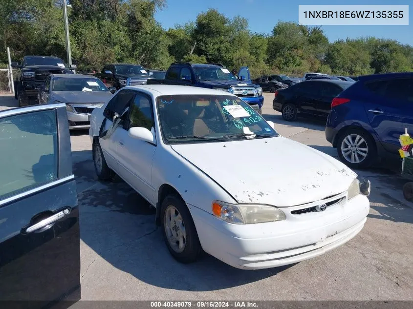 1NXBR18E6WZ135355 1998 Toyota Corolla Le