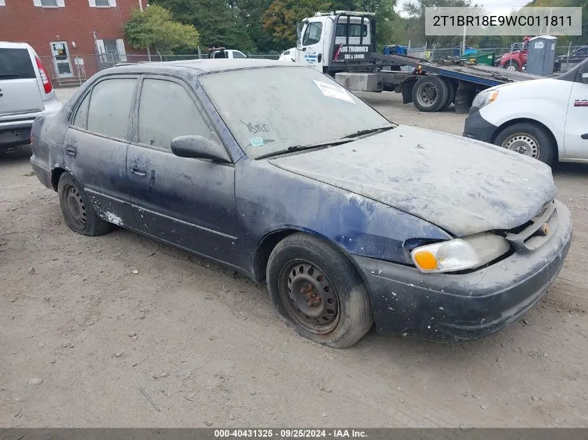 1998 Toyota Corolla Le VIN: 2T1BR18E9WC011811 Lot: 40431325