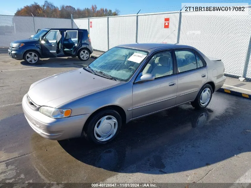 2T1BR18E8WC017082 1998 Toyota Corolla Le